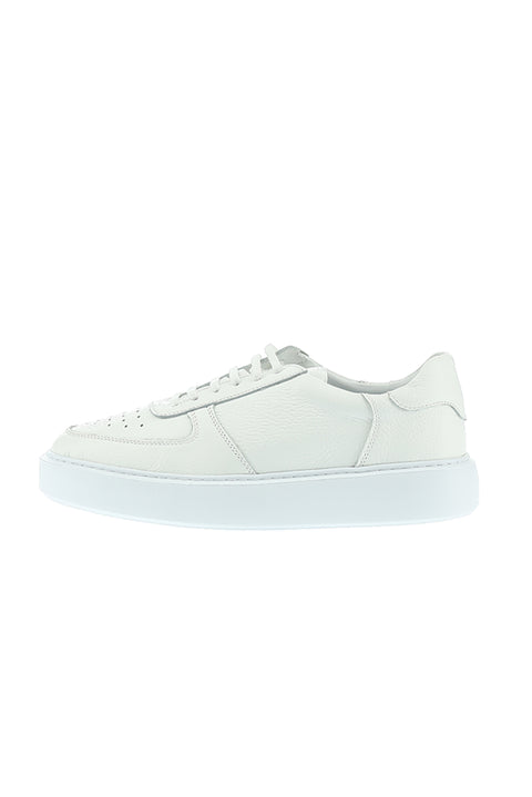 White Leather Sneaker Shoes