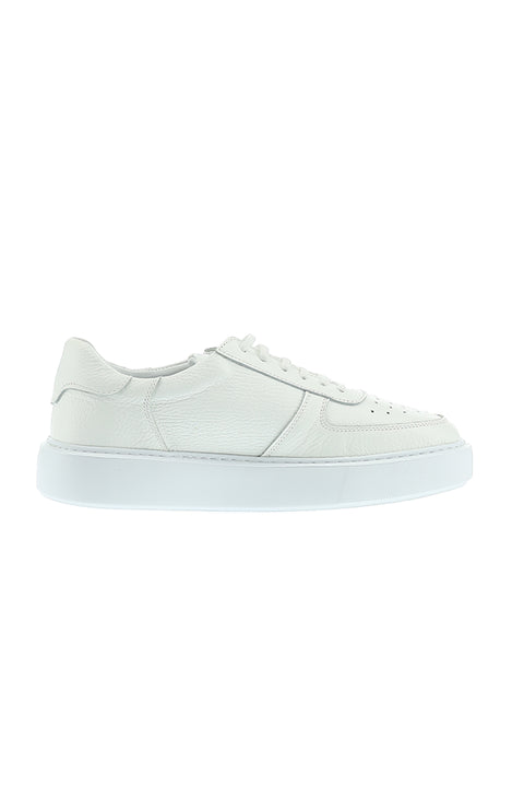 White Leather Sneaker Shoes