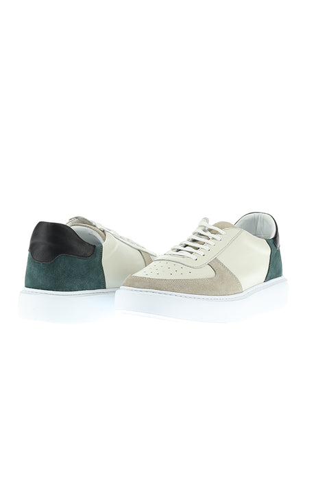 White Leather Sneaker Shoes