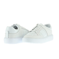 White Leather Sneaker Shoes