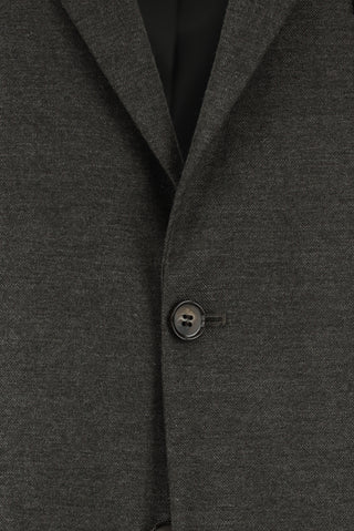  Koyu Kahve 4 Drop Relaxed Fit Rahat Kesim Klasik Desenli Ceket