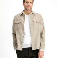 Medium Mink 6 Drop Regular Fit Standard Cut Wool Sport Jacket