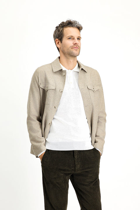 Medium Mink 6 Drop Regular Fit Standard Cut Wool Sport Jacket