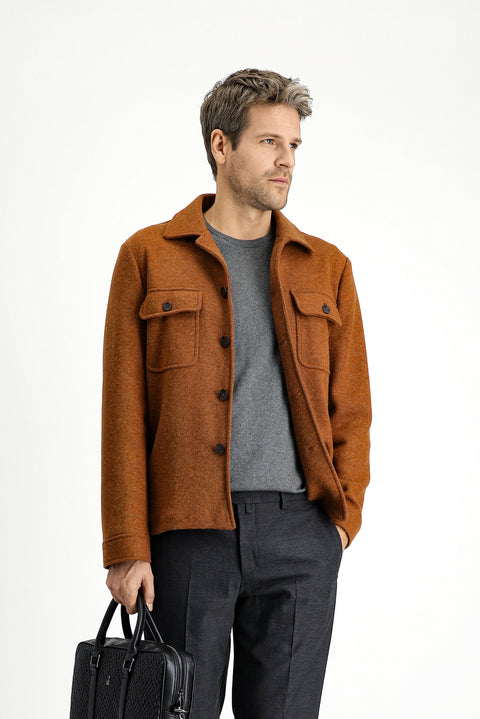 Tile 6 Drop Regular Fit Standard Cut Wool Sport Jacket