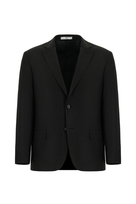 Dark Anthracite 4-Drop Relaxed Fit Classic Jacket