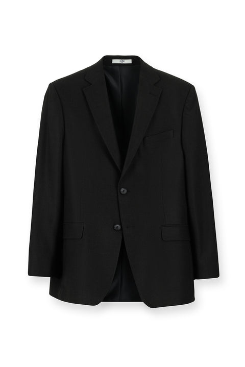 Dark Anthracite 4-Drop Relaxed Fit Classic Jacket