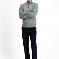 Dark Navy Relaxed Fit Cotton Corduroy Trousers