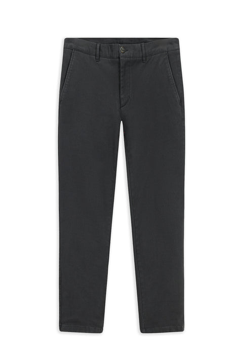 Dark Anthracite Relaxed Fit Stretch Corduroy Trousers