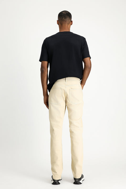 Ecru Relaxed Fit Stretch Canvas / Chino Trousers