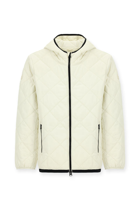 Off-White Hooded Quilted Sport Jacket