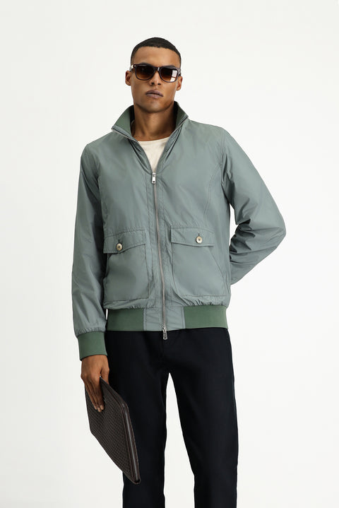 Dark Khaki Seasonal Sport Bomber Jacket