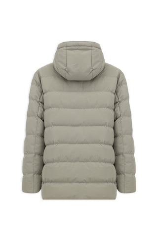  Ta? Slim Fit Dar Kesim Kapü?onlu Cepli Rüzgar Geçirmez Spor ?i?me Mont-Ki??l?