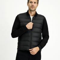 Black Sport Padded Scuba Jacket