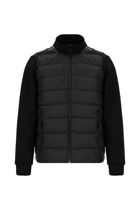 Black Sport Padded Scuba Jacket