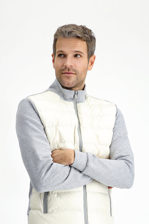 Light Grey Melange Sport Inflatable Scuba Jacket
