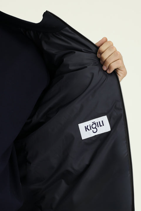 Navy Blue Sport Inflatable Scuba Jacket