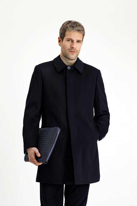 Dark Navy Classic Coat
