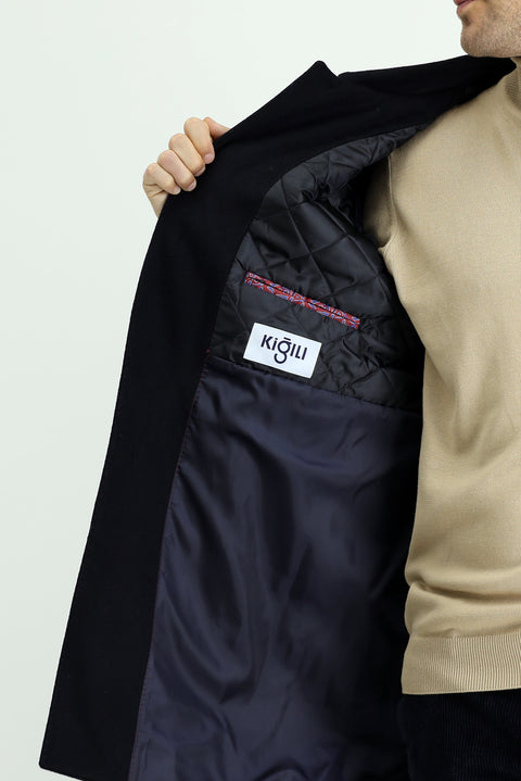 Dark Navy Classic Coat