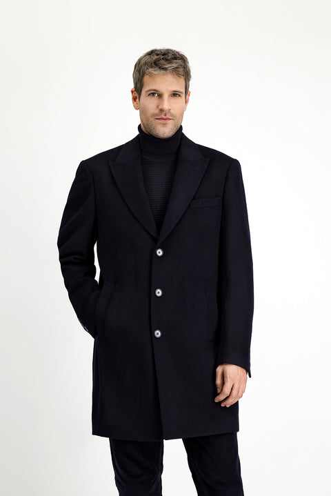 Dark Navy Classic Coat