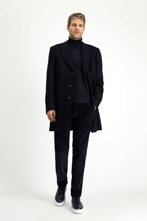 Dark Navy Classic Coat