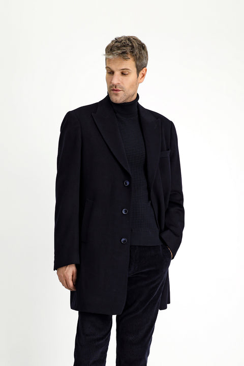 Dark Navy Classic Coat