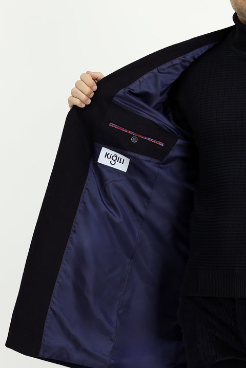 Dark Navy Classic Coat