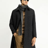 Medium Anthracite Wool Classic Coat