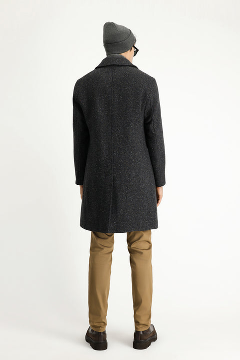 Medium Anthracite Wool Classic Coat