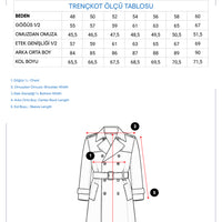 Siyah Techno-Line Likralı Kapüşonlu Pardösü & Trençkot