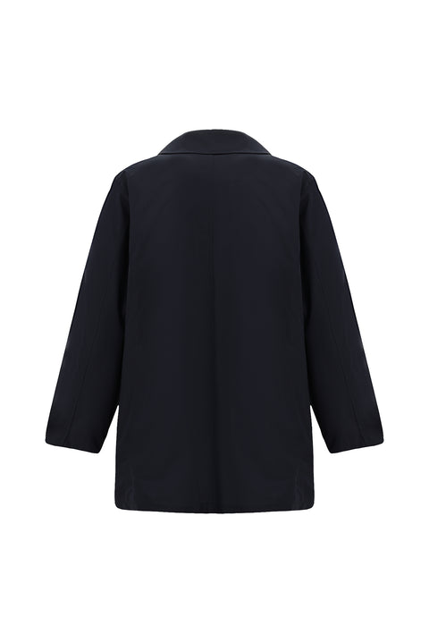 Dark Navy Overcoat & Trench Coat