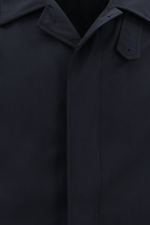 Dark Navy Overcoat & Trench Coat