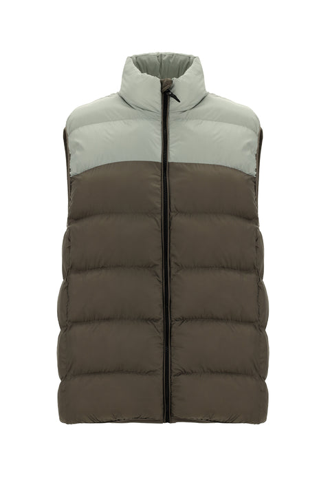 Light Grey Sports Padded Vest with Bag