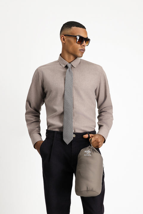 Light Grey Sports Padded Vest with Bag