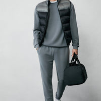 Medium Grey Sports Padded Vest with Bag