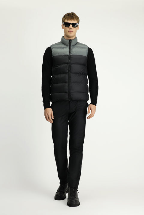 Medium Grey Sports Padded Vest with Bag