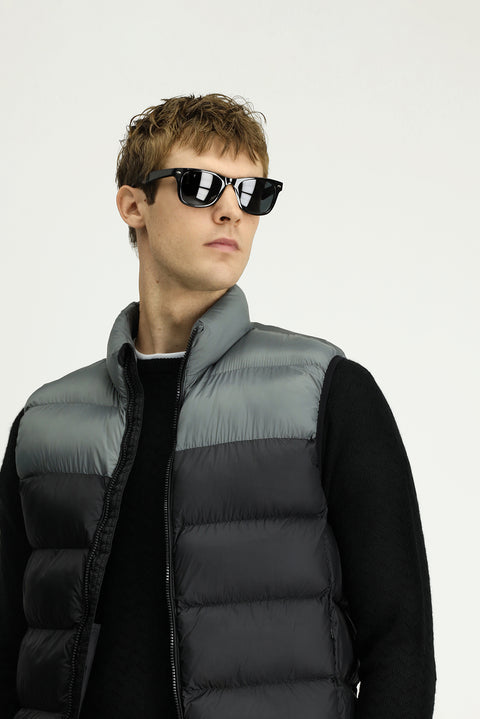 Medium Grey Sports Padded Vest with Bag