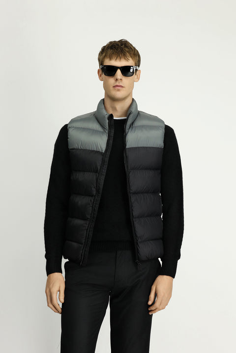 Medium Grey Sports Padded Vest with Bag