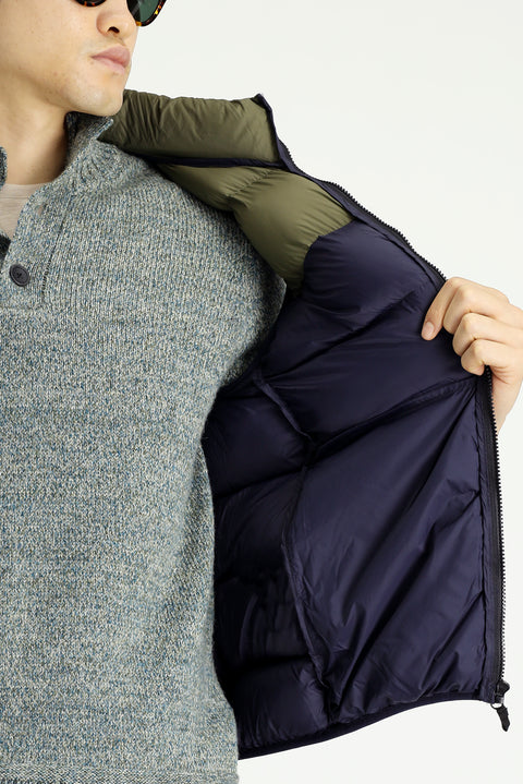 Medium Khaki Sports Padded Vest with Bag