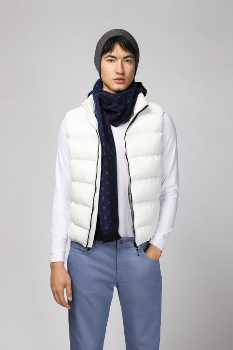 Off-White Quilted Sports Padded Vest with Bag