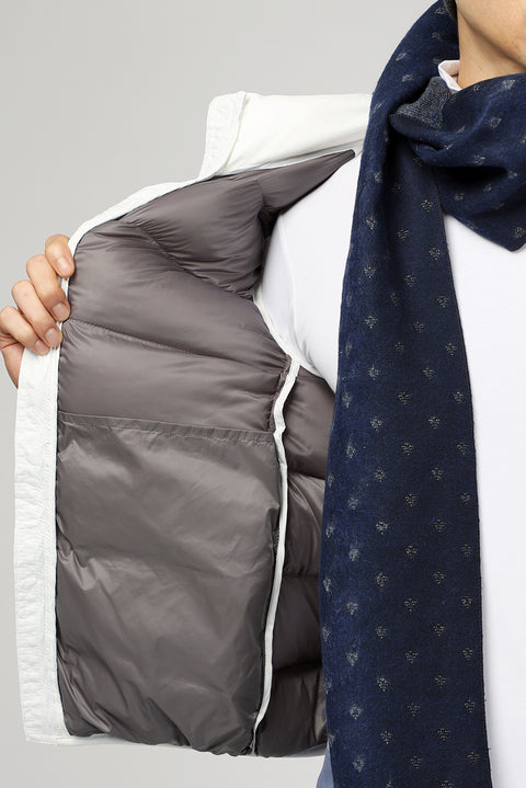 Off-White Quilted Sports Padded Vest with Bag