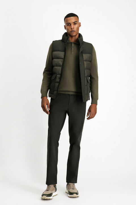 Medium Khaki Sports Padded Vest