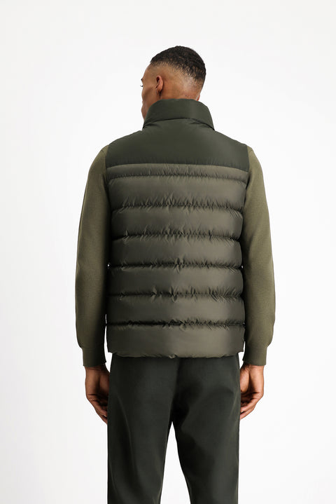 Medium Khaki Sports Padded Vest