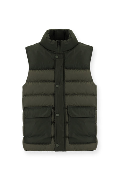 Medium Khaki Sports Padded Vest