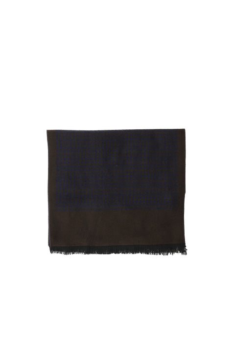 Light Brown Patterned Scarf