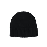 Black Wool Beanie