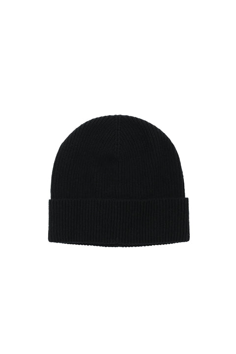 Black Wool Beanie