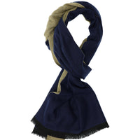 Dark Navy Plain Scarf