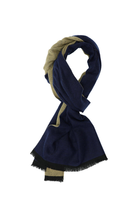 Dark Navy Plain Scarf