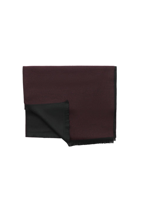 Dark Burgundy Plain Scarf
