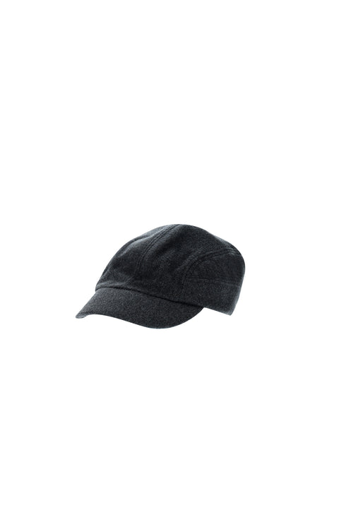 Medium Gray Sport Castro Wool Cap